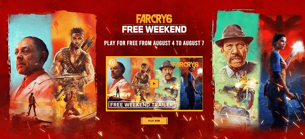 Far Cry 6 free trial weekend